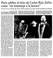 Articulo Premio a la Sombra del Viento