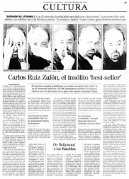 Articulo El Mundo Carlos Ruiz Zafon