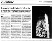 Articulo el Periodico La Sombra del Viento