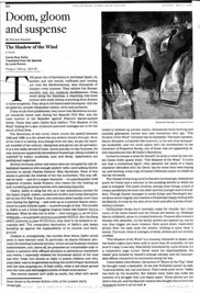 Articulo Los Angeles Times sobre La Sombra del Viento